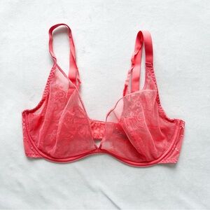 Passionata Coral Pink Lace Bra